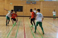 Spiel der bbw-Gruppe unter dem Motto: Integration: Gemeinsam am Ball